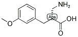 (R)-2-AMINOMETHYL-3-(3-METHOXY-PHENYL)-PROPIONIC ACID Struktur