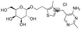 THIAMINE GALACTOSIDE Struktur