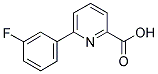 6-(3-FLUOROPHENYL)PYRIDINE-2-CARBOXYLIC ACID Struktur