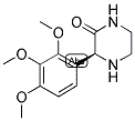 (S)-3-(2,3,4-TRIMETHOXY-PHENYL)-PIPERAZIN-2-ONE Struktur