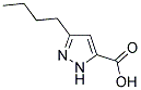 5-BUTYL-2H-PYRAZOLE-3-CARBOXYLIC ACID Struktur