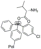 H-VAL-2-CHLOROTRITYL RESIN, , 結(jié)構(gòu)式