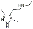 N-[2-(3,5-DIMETHYL-1H-PYRAZOL-4-YL)ETHYL]-N-ETHYLAMINE Struktur