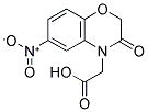 (6-NITRO-3-OXO-2,3-DIHYDRO-4H-1,4-BENZOXAZIN-4-YL)ACETIC ACID Struktur