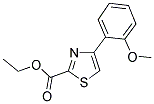 ETHYL 4-(2-METHOXYPHENYL)THIAZOLE-2-CARBOXYLATE Struktur