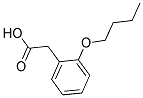 (2-BUTOXYPHENYL)ACETIC ACID Struktur