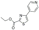 4-PYRIDIN-4-YL-THIAZOLE-2-CARBOXYLIC ACID ETHYL ESTER Struktur