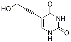 5-(3-HYDROXY-1-PROPYNYL)-2,4(1H,3H)-PYRIMIDINEDIONE Struktur