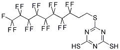 F17 2,4,6-TRIMERCAPTOTRIAZINE Struktur