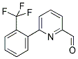 6-[2-(TRIFLUOROMETHYL)PHENYL]PYRIDINE-2-CARBALDEHYDE Struktur