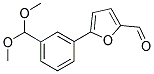 5-(3-DIMETHOXYMETHYL-PHENYL)-FURAN-2-CARBALDEHYDE Struktur