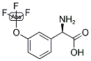 (R)-AMINO-(3-TRIFLUOROMETHOXY-PHENYL)-ACETIC ACID Struktur