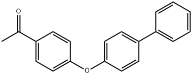 4'-(4-PHENYLPHENOXY)ACETOPHENONE Struktur