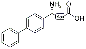 (R)-3-AMINO-3-BIPHENYL-4-YL-PROPIONIC ACID Struktur