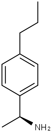 (S)-1-(4-PROPYLPHENYL)ETHANAMINE Struktur