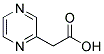 2-PYRAZINE ACETIC ACID Struktur