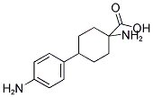 1-AMINO-4-(4-AMINOPHENYL) CYCLOHEXANECARBOXYLIC ACID Struktur