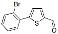 5-(2-BROMO-PHENYL)-THIOPHENE-2-CARBALDEHYDE Struktur