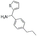 (4-PROPYLPHENYL)(THIEN-2-YL)METHYLAMINE Struktur