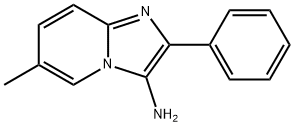 6-METHYL-2-PHENYLIMIDAZO[1,2-A]PYRIDIN-3-AMINE Struktur