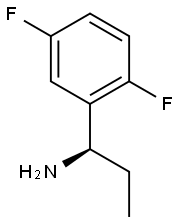 (R)-1-(2,5-DIFLUOROPHENYL)PROPAN-1-AMINE Struktur