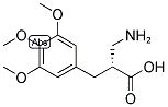 (R)-2-AMINOMETHYL-3-(3,4,5-TRIMETHOXY-PHENYL)-PROPIONIC ACID Struktur