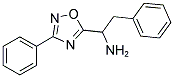 2-PHENYL-1-(3-PHENYL-1,2,4-OXADIAZOL-5-YL)ETHANAMINE Struktur