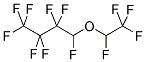 1H-PERFLUOROBUTYL-1H-PERFLUOROETHYL ETHER Struktur