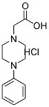 (4-PHENYL-PIPERAZIN-1-YL)-ACETIC ACID HCL Struktur