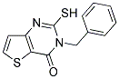 3-BENZYL-2-MERCAPTOTHIENO[3,2-D]PYRIMIDIN-4(3H)-ONE Struktur