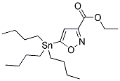 ETHYL 5-(TRIBUTYLSTANNYL)ISOXAZOLE-3-CARBOXYLATE Struktur