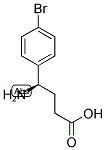 (R)-4-AMINO-4-(4-BROMOPHENYL)BUTANOIC ACID Struktur