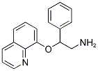 2-PHENYL-2-(QUINOLIN-8-YLOXY)-ETHYLAMINE Struktur