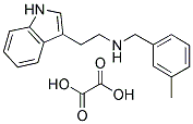 [2-(1H-INDOL-3-YL)-ETHYL]-(3-METHYL-BENZYL)-AMINE OXALATE Struktur