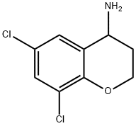 6,8-DICHLORO-CHROMAN-4-YLAMINE Struktur