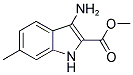 3-AMINO-6-METHYL-1H-INDOLE-2-CARBOXYLIC ACID METHYL ESTER Struktur