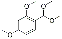 2,4-DIMETHOXY BENZALDEHYDE DIMETHOXY ACETAL Struktur