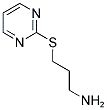 3-(PYRIMIDIN-2-YLTHIO)PROPYLAMINE Struktur