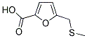 5-[(METHYLTHIO)METHYL]-2-FUROIC ACID Struktur