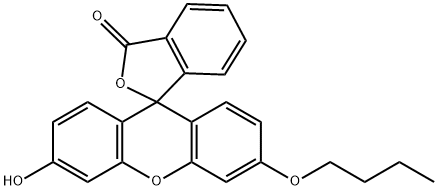 N-BUTYLFLUORESCEIN Struktur