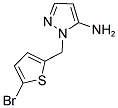 1-[(5-BROMOTHIEN-2-YL)METHYL]-1H-PYRAZOL-5-AMINE Struktur