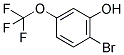 2-BROMO-5-(TRIFLUOROMETHOXY)PHENOL Struktur