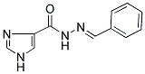 N'-[(1E)-PHENYLMETHYLENE]-1H-IMIDAZOLE-4-CARBOHYDRAZIDE Struktur