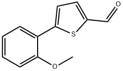 5-(2-METHOXY-PHENYL)-THIOPHENE-2-CARBALDEHYDE Struktur