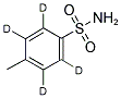 P-TOLUENE-2,3,5,6-D4-SULFONAMIDE Struktur