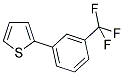 2-[3-(TRIFLUOROMETHYL)PHENYL]THIOPHENE Struktur