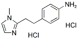 (4-[2-(1-METHYL-1H-IMIDAZOL-2-YL)ETHYL]PHENYL)-AMINE DIHYDROCHLORIDE Struktur