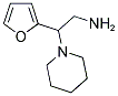 2-(2-FURYL)-2-PIPERIDIN-1-YLETHANAMINE Struktur