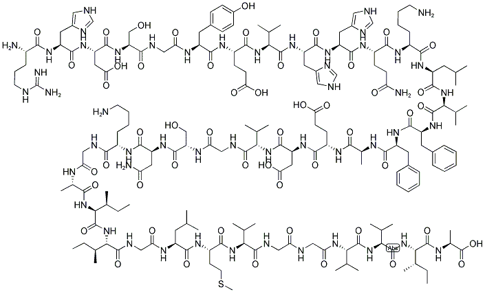 BETA-AMYLOID (5-42) Struktur