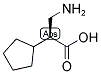 (S)-3-AMINO-2-CYCLOPENTYL-PROPIONIC ACID Struktur